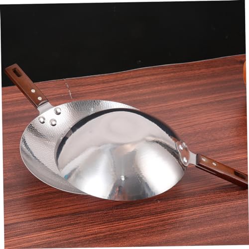 Wok con Mango de Madera Ergonómico y Acero Inoxidable miniatura 5