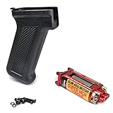 ARES AK スリムピストルグリップ ブラック + スーパーハイトルク スリム AEG モーター セット