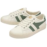 Gola Damen Tennis Mark Cox Sneaker, Cremefarbener grüner Nebel, 38 EU
