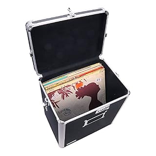 Snap-N-Store – Boîte de Rangement pour disques de Vinyle – 1 Paquet – 13,2 x 12,625 x 12.5 Pouce Porte-LP avec Couvercle… - Les Beatles, Paul McCartney, John Lennon, RIngo Starr, George Harrison Snap-N-Store - Boîte de Rangement pour disques de Vinyle - 1 Paquet - 13,2 x 12,625 x 12.5 Pouce Porte-LP avec Couvercle… – Image 3