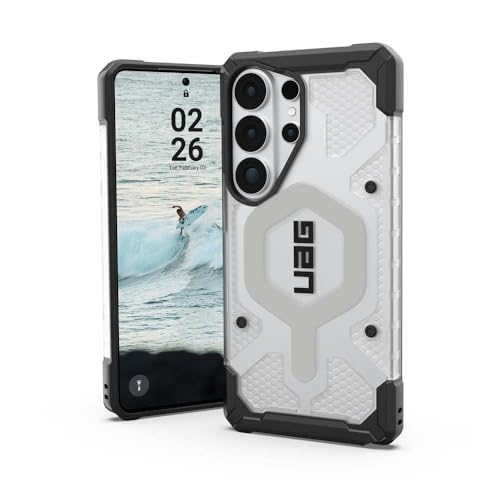 Urban Armor Gear Galaxy S26 Ultra Pathfinder Clear w/Magnet US Military MIL Standard Shockproof Smartphone Case Ice/Silver Ice/Silver Japan Authorized Dealer UAG-GLXS26U-I/S