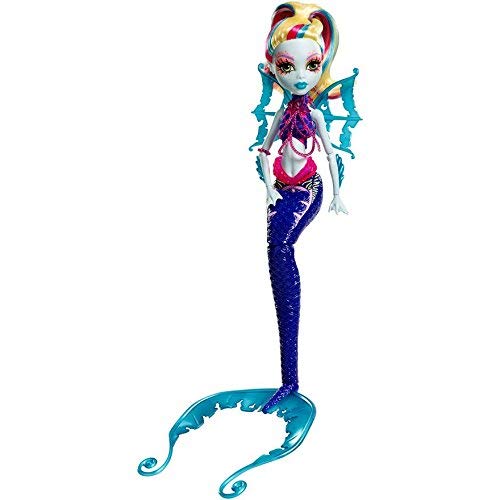 Monster High Excellent Scarrier Reef Glowsome Ghoulfish Lagoona Blue poupée