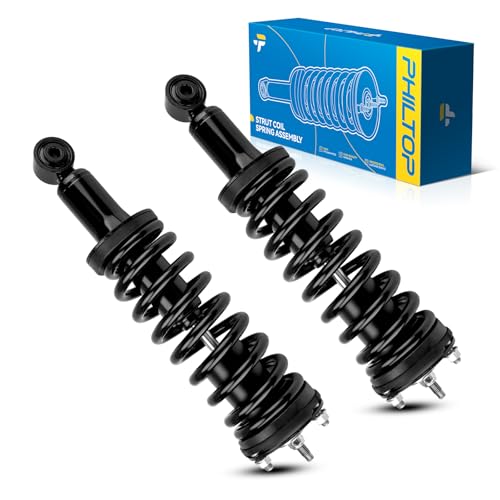 Image of PHILTOP Front Complete Struts Shock Absorber Compatible with 2004-2012 Chevrolet Colorado,for 2004-2012 GMC Canyon, Struts with Coil Spring Assemblies #OE 171353 * 2, 2 Packs