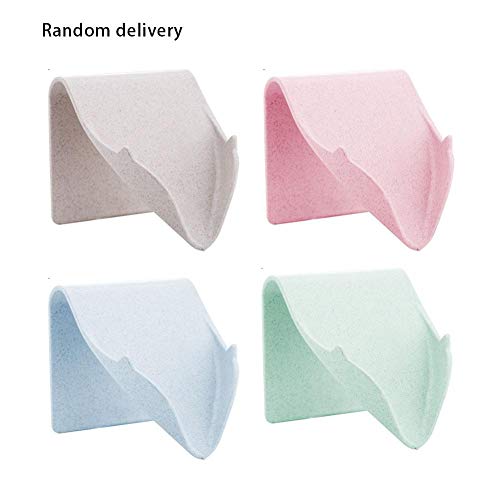 terferein Soap Case,Soap Holder Draining Soap Box Organizer Self-Adhesive Soap Container Bathroom Accessories,Made of Environmentally Friendly PP Material