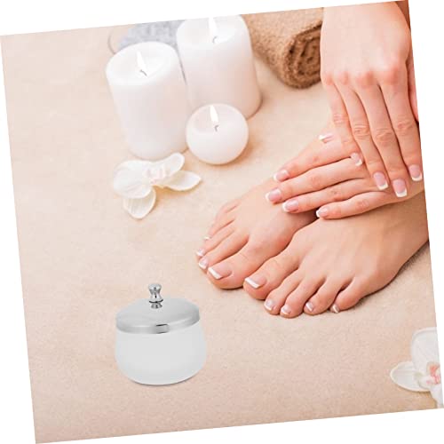 Dappen dish verre mat haut de gamme récipient robuste de manucure