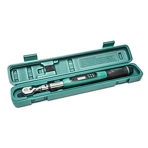 Sata 3/8 Dr. Elec. Torque Wrench With Angle10 – 100 Ft-Lb (10 – 135 Nm), St96533 #TOP1