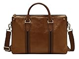 Fossil Herren Arbeitstasche Houston Leder 41,28 cm L x 9,53 cm B x 29,21 cm H
