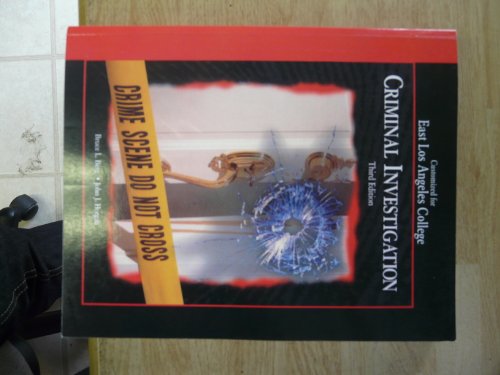 Criminal Investigation (Customized for East Los... 007336858X Book Cover