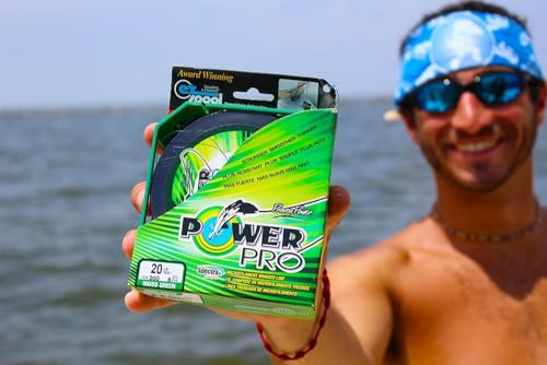 Image of Power Pro 0.60 MM Spectra Fiber Braided Fishing Line, Moss Green, 150YD /20LB