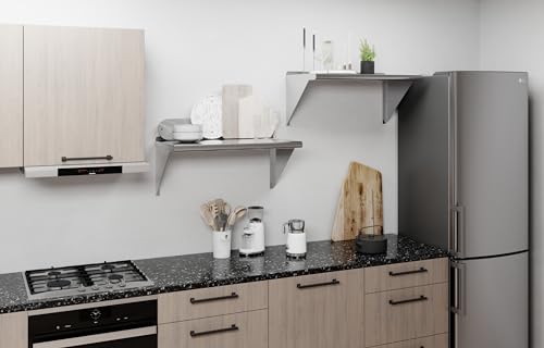 Image of AmGood 30 inch Long X 16 inch Deep Stainless Steel Wall Shelf | NSF Certified | Appliance & Equipment Metal Shelving | Kitchen, Restaurant, Garage, Laundry, Utility Room