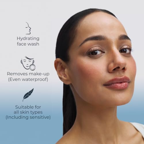 Eucerin Face Gentle Cleansing Hydrating Micellar Water, 13.5 FL OZ | Skin Cleansing Micellar Water with Hyaluronic Acid, Face Cleanser, Makeup Remover, All Skin Types, Fragrance Free, Non-Drying - image 2