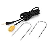 Dieses Kabel ist ca. 1,5 m lang mit For Peugeot oder Fuer Citroen-Stecker an einem Ende und 3,5-mm-Klinkenbuchsen am anderen Eingang.