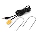 Produktbild SODIAL Auto 3,5 mm Schwarz Aux-Eingang Adapter Kabel Linie mit Radio Removal Tools Fuer Peugeot 206 207 307 308 Citroen Sega MP3 MP4 Telefon