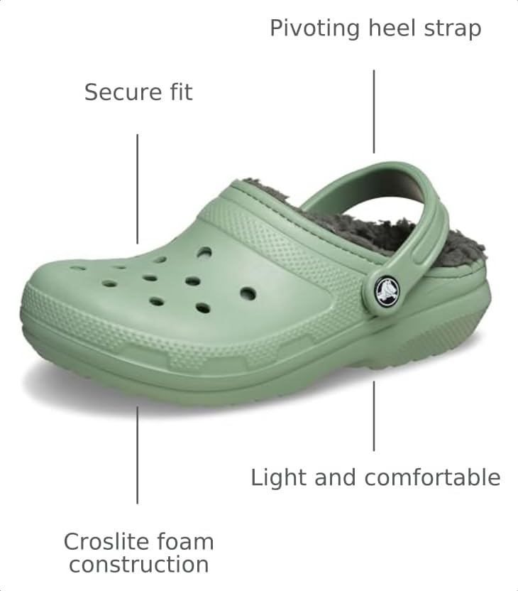 Image of Crocs Unisex-Adult Classic Lined Clog