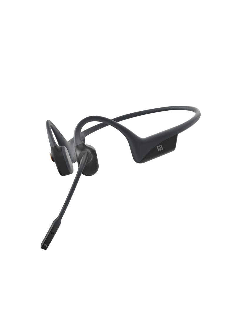 Amazon.co.jp: AfterShokz OpenComm Slate Gray AFT-EP-00026 Bone 