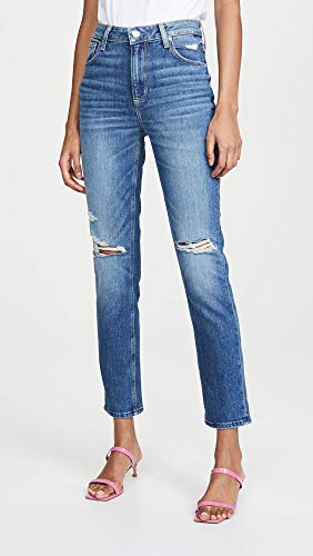 Paige Women's Sarah Slim Jeans, Briony Destructed, Blue, 26 #TOP1