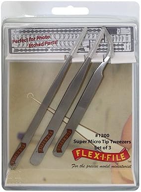 1200 Super Micro Tip Tweezers Set (3pk)