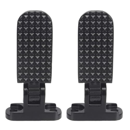 Repose-pieds moto et pédales arrière vélo pliables métal pour route électrique