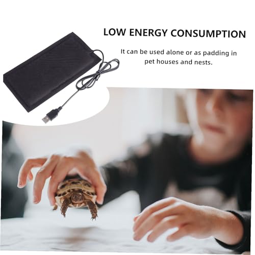 Alfombrilla térmica USB para reptiles pequeña y flexible miniatura 6