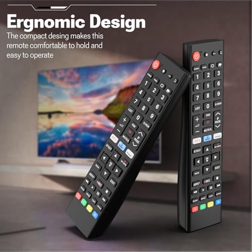 Image of ZdalaMit Original Remote Control Compatible with Lg Smart Tv Remote Universal Suitable for LED OLED LCD UHD Plasma Android Television & AKB75095303 with Hot Keys