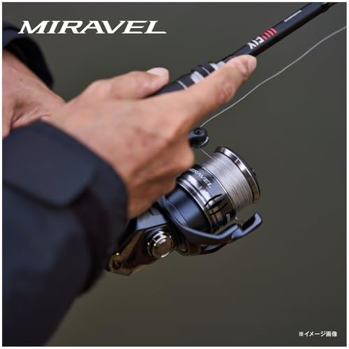 SHIMANO 22 Miravel Series Spinning Reel Importación Japón (C2000S) miniatura 3