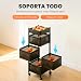 Imagen de JUPPLIES Carrito Auxiliar con Ruedas