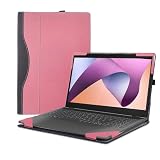 Laptop Cover for Lenovo IdeaPad Flex 5 2-in 1 2023 Business Laptop 16" Flex 5 16 ABR 8 |16ALC7 |16IAU7 |16IRU8 | PU Leather Notebook Sleeve Detachable Protective Bag Shell (Pink) -  VEVOOD