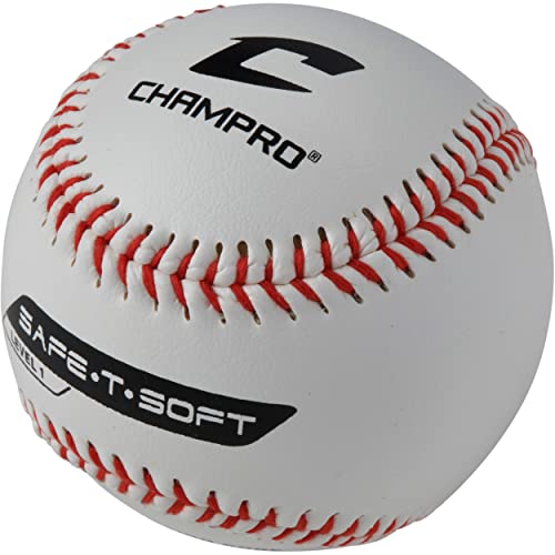 Champro Safe-T-Flight Baseball (White, 9-Inch)Pack of 12 by CHAMPRO - Image 3