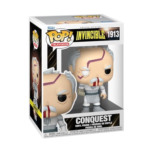 Funko Pop! TV: Invincible - Conquest - 1/6 Odds for Rare Chase Variant - Collectable Vinyl Figure - Gift Idea - Official Merchandise - Toys for Kids &
