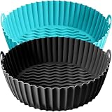 8 Inch Air Fryer Liners for Ninja AF100 AF101 AF141 AF150 AF161 XL (2 Pack...