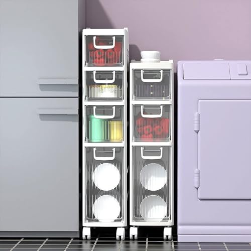 Bacs de rangement à roulettes pour optimiser l'espace de la maison