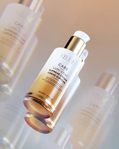 Keune Care Lumi Coat Supreme Cream - Nourishing And Conditioning Heat-Activated Cream To Smooth Frizz, Restore Damage, Repair Split Ends, And Give Luminous Shine #TOP2