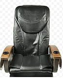 Pedicure Chair Massage Bottom-Air Seat Cover Cushion Salon Spa (Black)