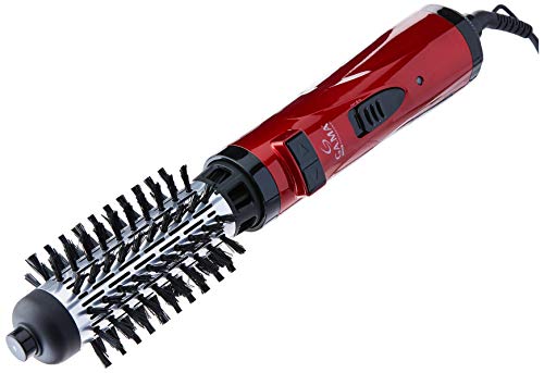 GA.MA Italy Escova Modeladora Turbo Íon 2500 Rotating Styler, Bivolt, Gama, Vermelho GA.MA Italy Escova Modeladora Turbo Íon 2500 Rotating Styler, Bivolt, Gama, Vermelho