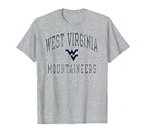 West Virginia Mountaineers Vintage Worn Gray T-Shirt