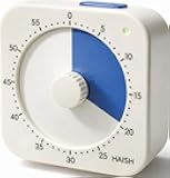 60 Minute Visual Timer for Kids - Premium Countdown Timer with Magnetic Back & Pause Function, Silent Operation for Classroom Teaching Home, Time Management Tool(Batteries Included) (Blue)