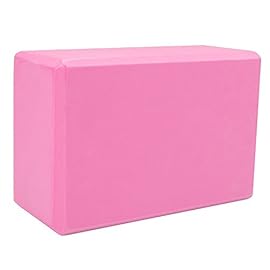 Crown Sporting Goods Large High Density Foam Yoga Block
