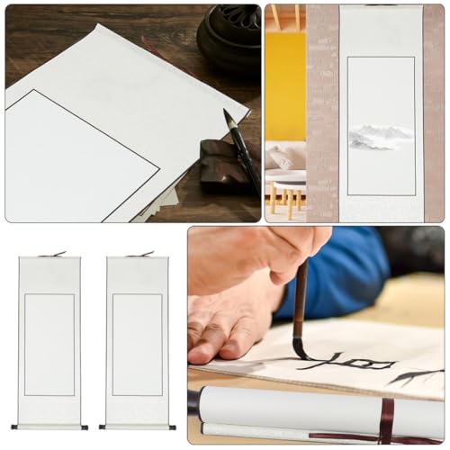 Papel de arroz para caligrafía HOMOCONO en rollo ideal para decorar tu estudio u oficina 3