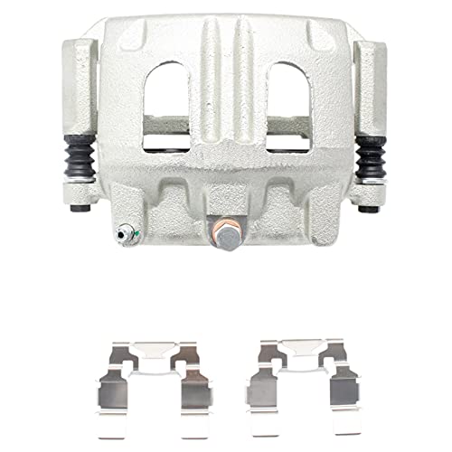 Image of TRQ Front and Rear Brake Caliper Set Zinc Coated Brackets Hardware Compatible with 2001-2002 Ford Explorer Sport Trac