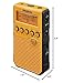 Sangean DT-800YL NOAA Weather Alert Pocket Radio, AM/FM, Yellow