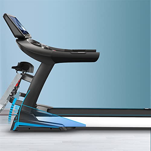 Image of Treadmill Walking Indoor Electric Treadmill Home Large Screen Smart Multi-Function Shock Absorption Folding Fitness