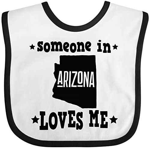 inktastic Arizona Someone Loves Me Gift Baby Bib