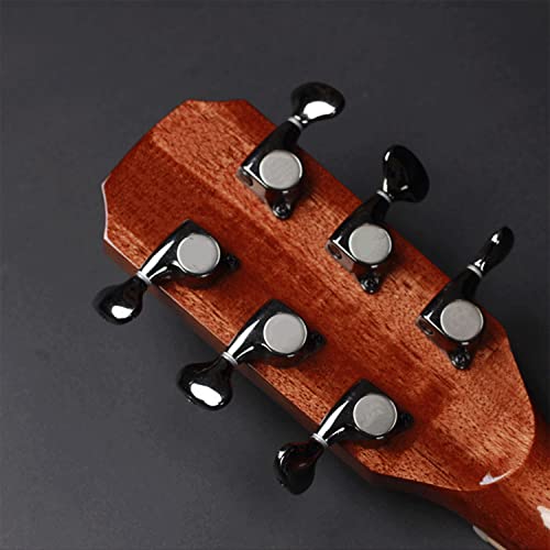 SheIRin Guitare acoustique à pan coupé 41 » pour débutant – Taille normale 6 cordes Dreadnought finition mate naturelle… - Les Beatles, Paul McCartney, John Lennon, RIngo Starr, George Harrison SheIRin Guitare acoustique à pan coupé 41'' pour débutant – Taille normale 6 cordes Dreadnought finition mate naturelle… – Image 7