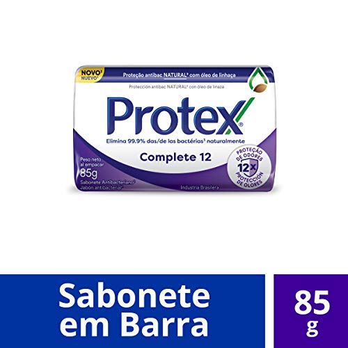 Sabonete Antibacteriano em Barra Protex Complete 12 85g