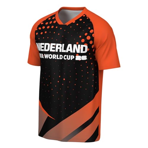 Image of Outerstuff FIFA World Cup 2026 Mens Short Sleeve Sublimated Soccer Fashion Top