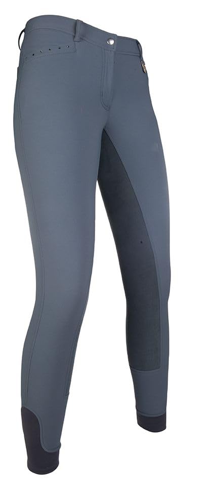 Pantalon de marque REIT-Limoni avec bordure 3/4 Alos pour cavalier mixte