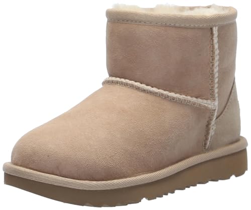 UGG Kids K Classic Mini Ii Boot, Sand, 6