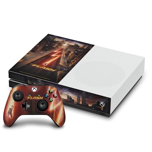 Skin Xbox One S The Flash autocollant console de jeu et manette Barry