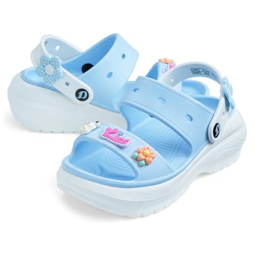 Image of DOCTOR EXTRA SOFT Women's Classic & Premium Casual Clogs /Sandals with Cute Charms for Adult | Comfortable & LightWeight| Stylish & Anti-Skid | Waterproof Everyday Cushion Slippers Girls /Ladies D-554