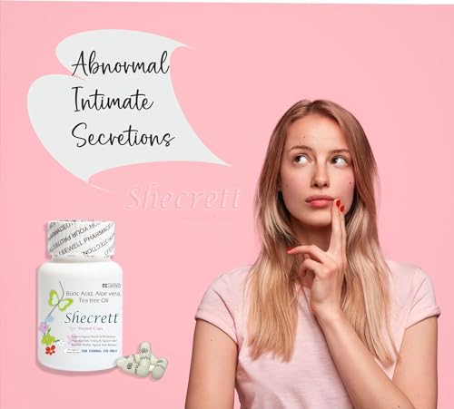 Shecrett Vaginal Boric Acid 600mg Suppositories for Yeast Infection with Tea Tree Oil, Aloe Vera | 100% Ayurvedic White Discharge Relief in Women |... - Image 4